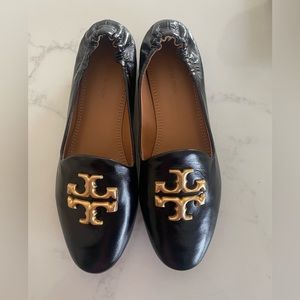 Black Tory Burch loafers. Size 6. Excellent condition